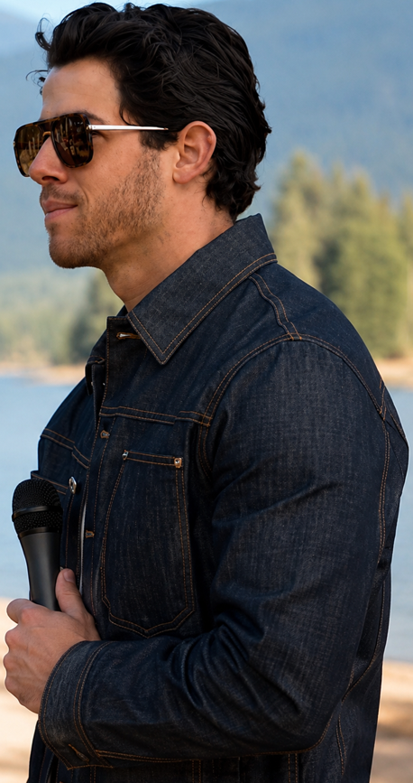Camp Rock 3 Nick Jonas Cotton Jacket - Image 2